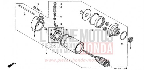CARTER D'HUILE/POMPE A HUILE CB750F2N de 1992